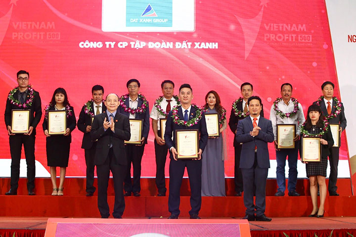 Đất Xanh xuất sắc vinh danh vào Top 3 doanh nghiệp bất động sản có lợi nhuận tốt nhất năm 2018