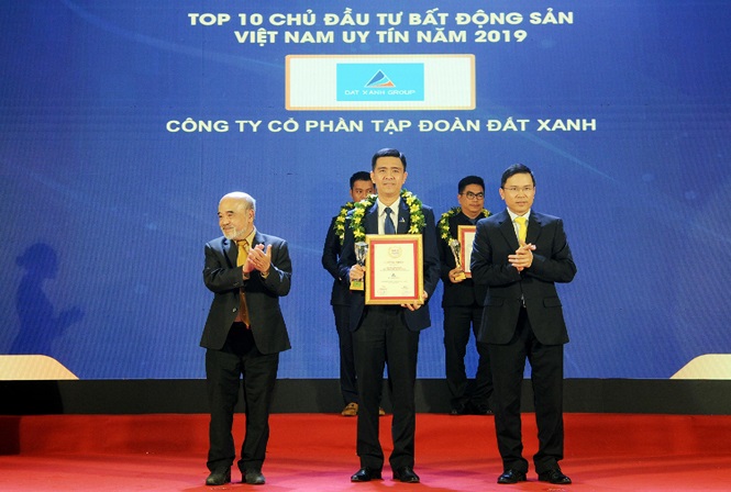 Đất Xanh xuất sắc vào Top 10 chủ đầu tư uy tín năm 2019