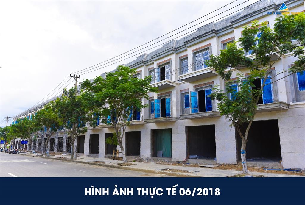 Lakeside Palace mở rộng - Cập nhật tiến độ Shophouse tháng 06-2018