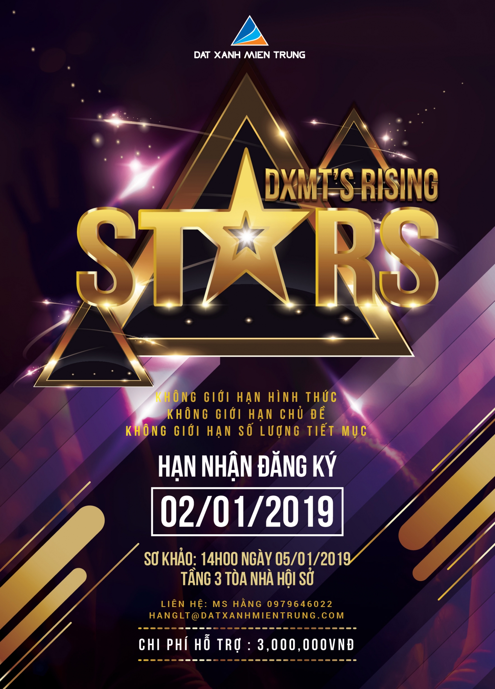 Bùng nổ cá tính tại đại tiệc DXMTS Rising Star