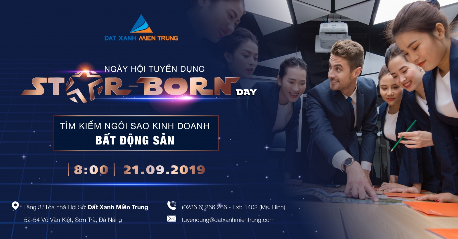 Ngày hội tuyển dụng Star-born Day - Tìm kiếm ngôi sao kinh doanh Bất động sản