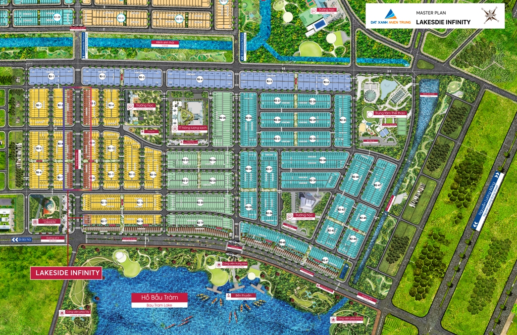 Master Plan dự án Lakeside Infinity